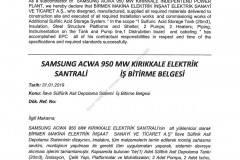 samsung kırıkkale bitirme belgesi